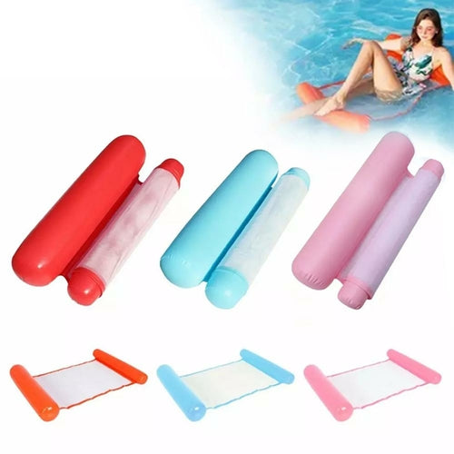 Water Hammock Recliner Inflatable Raft Lake Float Pool Hammock Floats for Adults Swimming Mattress Bed Lake Accessories