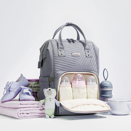 Quilted Diaper Baby Backpack - Your Ultimate Baby Travel Essential
