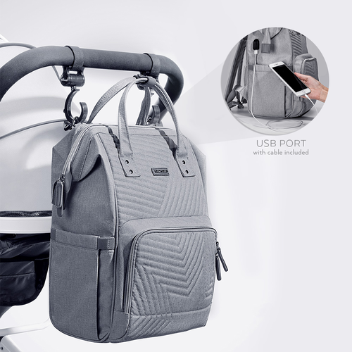 Quilted Diaper Baby Backpack - Your Ultimate Baby Travel Essential