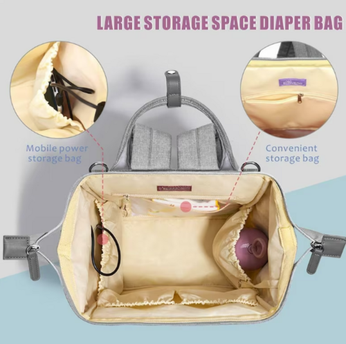 Quilted Diaper Baby Backpack - Your Ultimate Baby Travel Essential