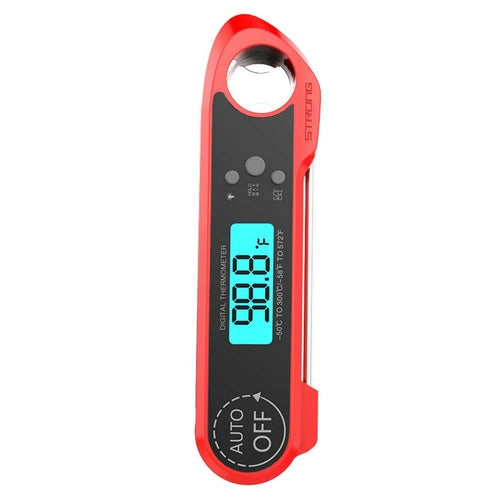 Digital Meat Thermometer for Grill and Cooking. Best Waterproof Ultra Fast Thermometer with Backlight & Calibration. Digital Food Probe for BBQ & More