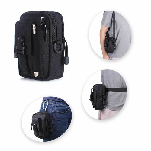 Compact Multi-Purpose Gadget Pouch Waist Bag: The Must-Have Addition to Wilderness Survival Kits and Tactical Gear