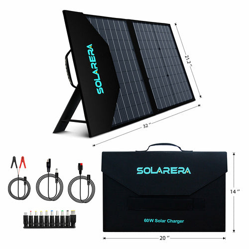 Ultimate Off-Grid Power Solution: Portable Solar Panels for Camping, Trucks & More - From 10W to 120W