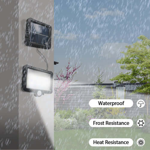 100-LED Solar Powered Motion Sensor Outdoor Light for Ultimate Security
