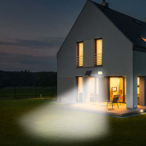 100-LED Solar Powered Motion Sensor Outdoor Light for Ultimate Security