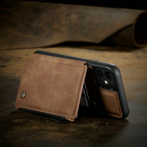 Luxury Slim Zipper Coin Bag Wallet & Photo Slot Case for iPhone - Your Best Travel Accessory