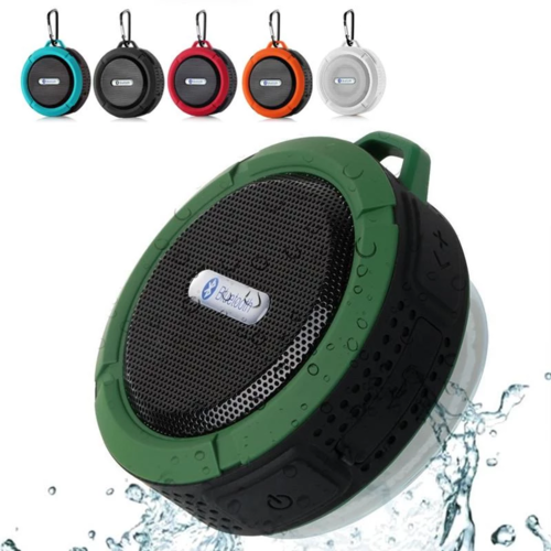 Mini Portable Waterproof Bluetooth Speaker with Suction Cup - Your Best Travel Accessory for On-the-Go Tunes