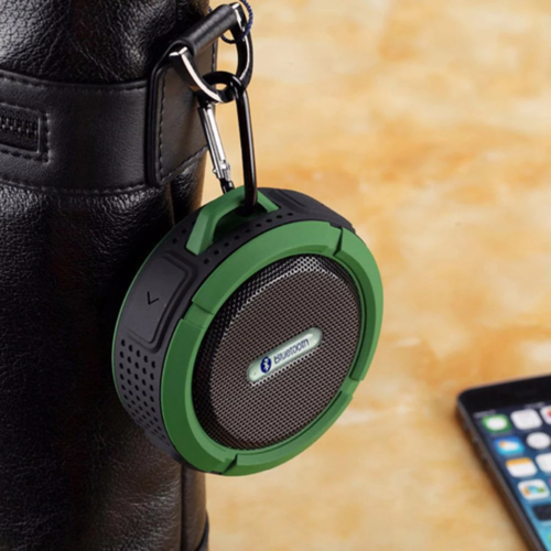 Mini Portable Waterproof Bluetooth Speaker with Suction Cup - Your Best Travel Accessory for On-the-Go Tunes