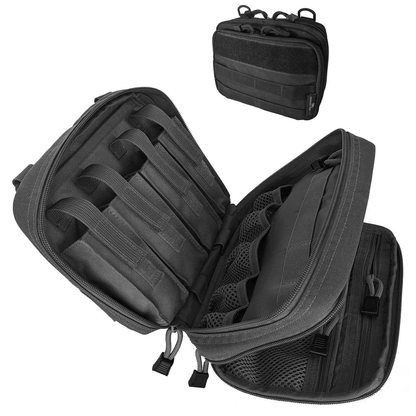 Excursion Tactical Gear Travel Backpack - Molle Bag Pouch Backpack Organizer Bug Out Bag Survival Kit First Aid Day Pack