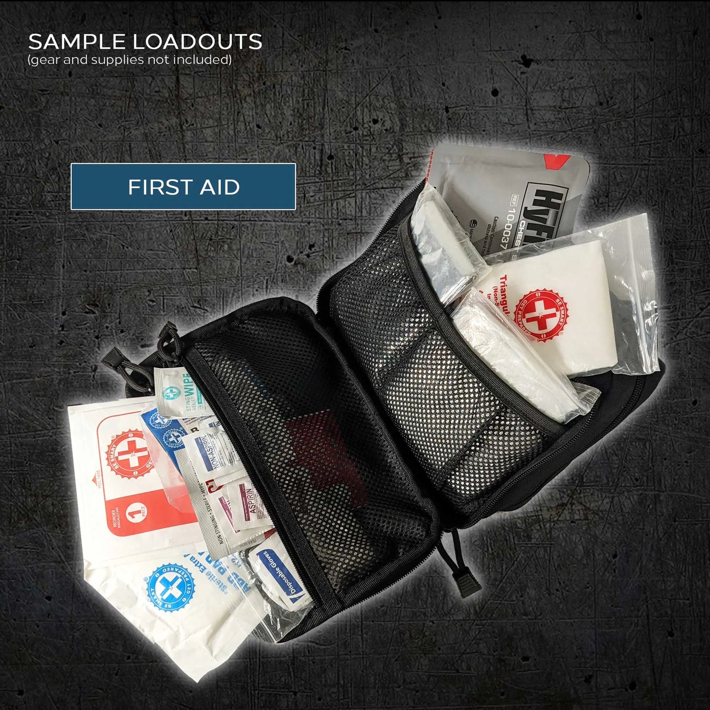 Excursion Tactical Gear Travel Backpack - Molle Bag Pouch Backpack Organizer Bug Out Bag Survival Kit First Aid Day Pack