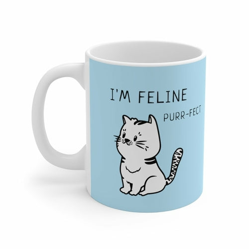 I'm Feline Purr-Fect - Charming Ceramic Mug