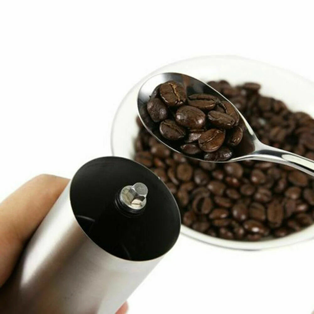 Manual Coffee Grinder Portable Hand Coffee Bean Grinder Mills Salt Pepper Grinder Stainless Steel Kitchen Accessories
