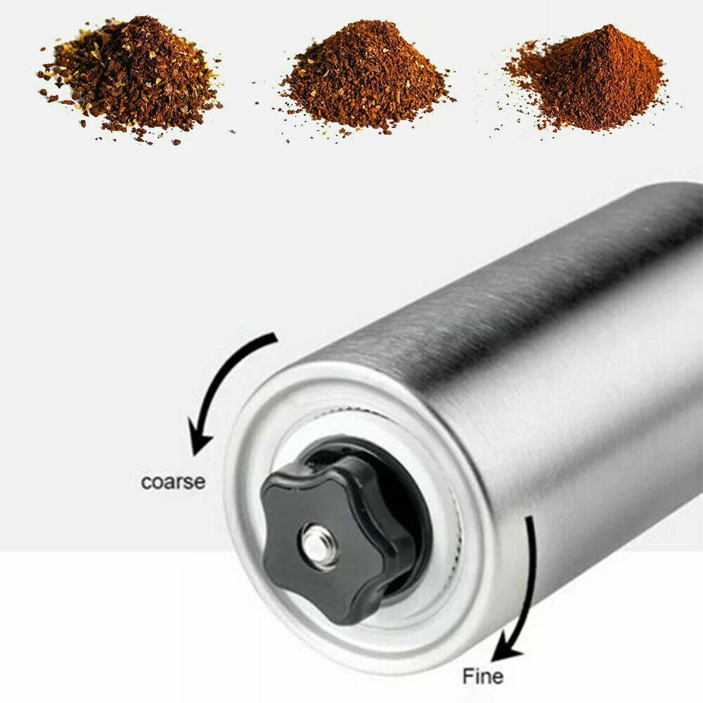 Manual Coffee Grinder Portable Hand Coffee Bean Grinder Mills Salt Pepper Grinder Stainless Steel Kitchen Accessories
