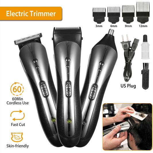 Electric Trimmer for Men Beard Trimmer Nose Hair Clippers Mens Grooming Kit Razor Professional Hair Clippers Shavers for Men