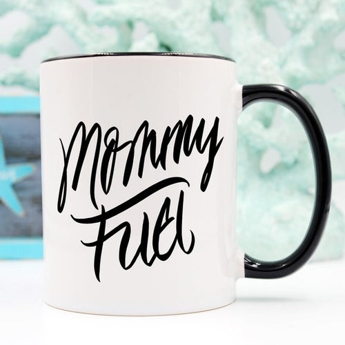 Mommy Fuel - Humorous 11 oz. Ceramic Coffee Mug for Moms
