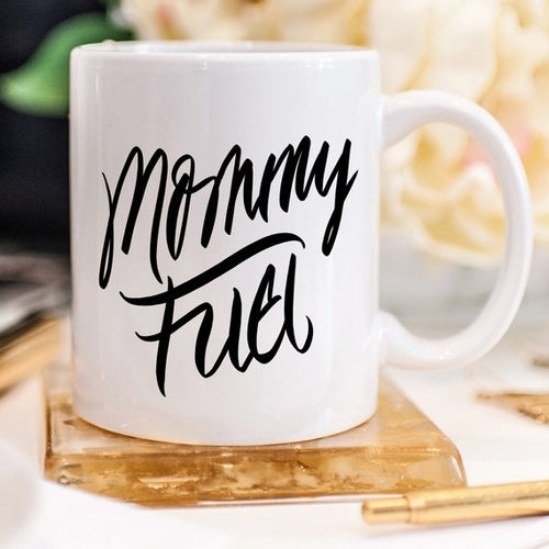 Mommy Fuel - Humorous 11 oz. Ceramic Coffee Mug for Moms