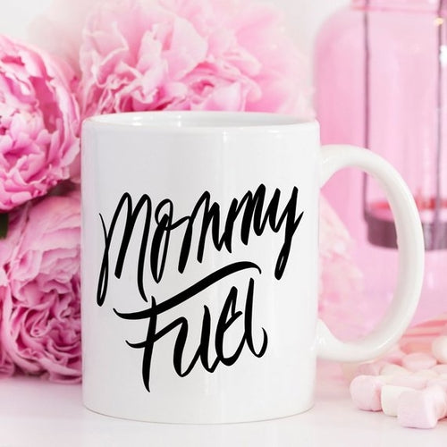 Mommy Fuel - Humorous 11 oz. Ceramic Coffee Mug for Moms