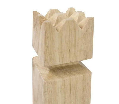 Kubb Game Set - Premium Backyard Tossing Game Set & Durable Wooden Blocks with Travel Bag - Fun, Interactive Outdoor Games for Adults and Kids