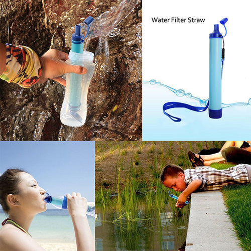 Supervivencia Filtered Water Bottle with Filter for Travel Water Filter Water Bottle Filter Travel Outdoor Water
