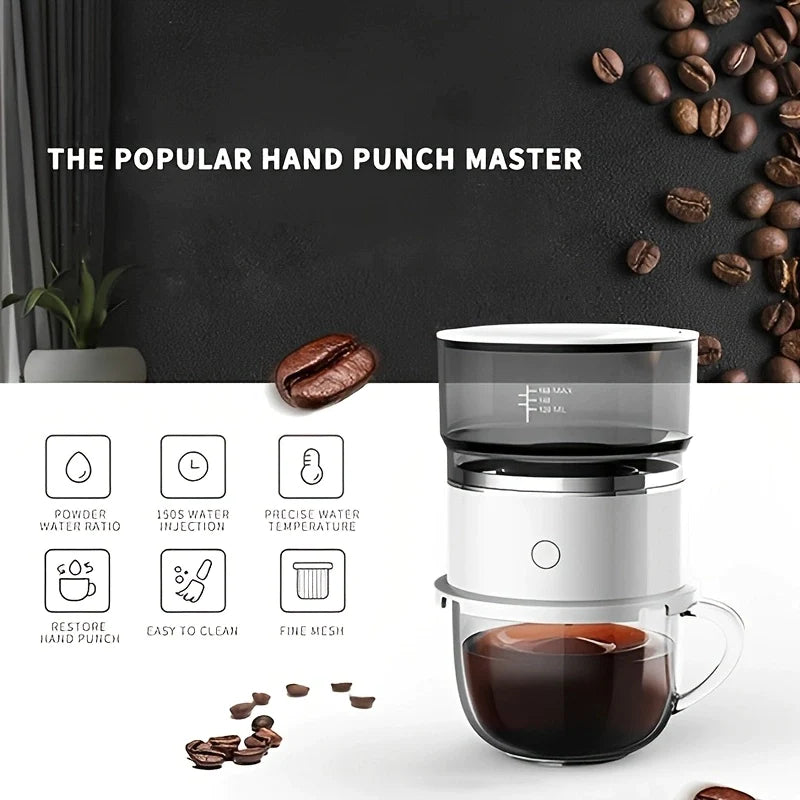 Portable Coffee Machine - Camping Coffee Makers Espresso Machine for Travel Outdoor Camp Coffee Maker - 1 Pc