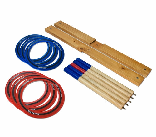 Giant Ring Toss Game - Large Wooden Ring Toss Game Outdoor Toys Giant Games Camping Lawn Yard Games for Adults and Family