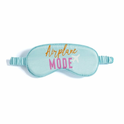 Shiraleah Airplane Mode Eye Mask - Eye Covers for Sleeping & Sleep Mask Light Blocking Gifts for Men Women | Turquoise