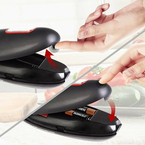 Electric Can Opener - Kitchen Gadgets Automatic Can Opener | Electric Jar Opener & Bottle Opener for Kitchen