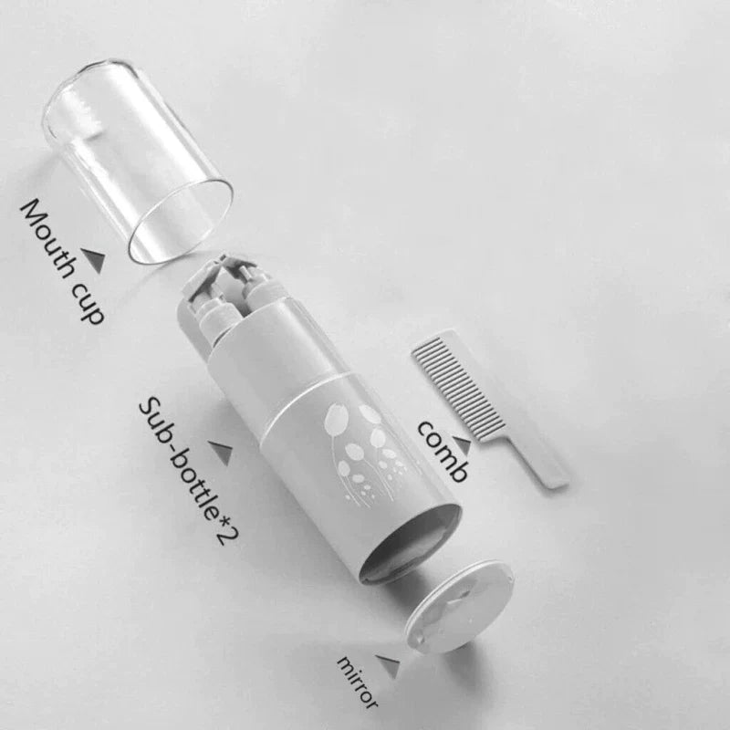 Toiletry Kit - Travel Kit, Travel Essentials & Travel Size Toiletries | 7N1 Toiletry Containers for Travel
