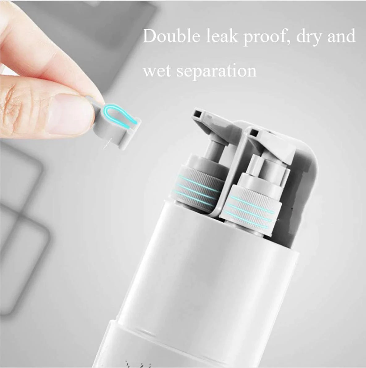 Toiletry Kit - Travel Kit, Travel Essentials & Travel Size Toiletries | 7N1 Toiletry Containers for Travel