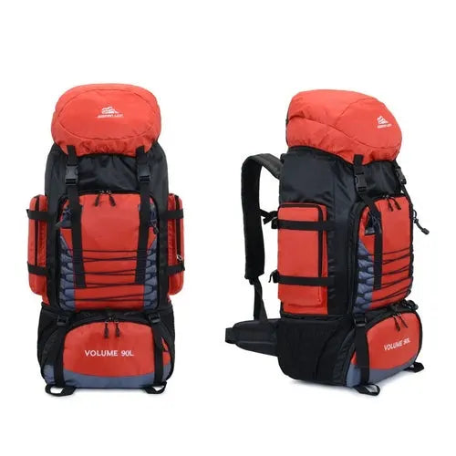 Travel Backpack Hiking Bag Military Backpack - Camping Backpack Motorcycle Black Backpack Packable Army Bags - 80l 90l