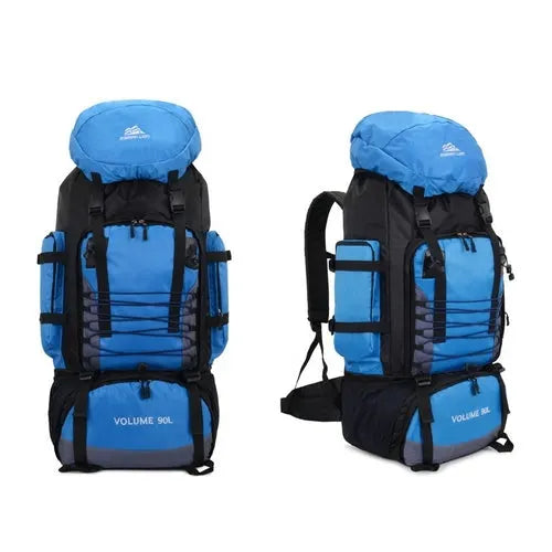 Travel Backpack Hiking Bag Military Backpack - Camping Backpack Motorcycle Black Backpack Packable Army Bags - 80l 90l