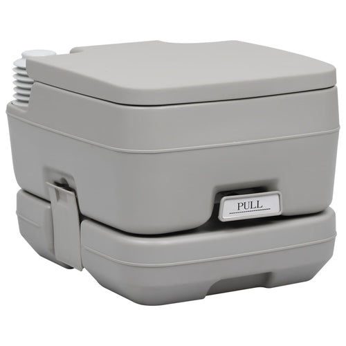 Portable Toilet for Camping - Camping Gear Must Haves Travel Toilet - Outdoor Bathroom Toilet Seat - Gray