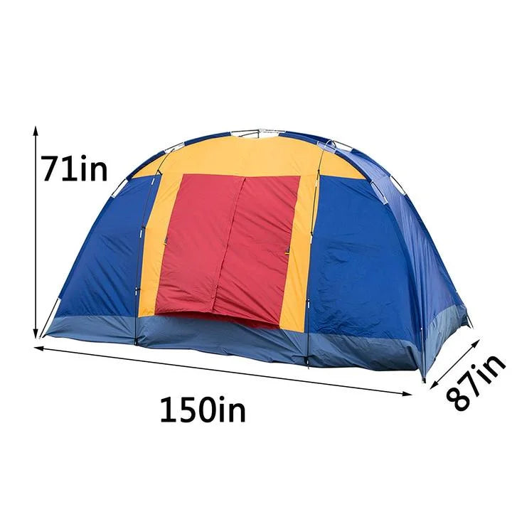Camping Tent for 8 Person - Waterproof Large Outdoor Tents for Traveling Hiking | Party Tent With Portable Bag