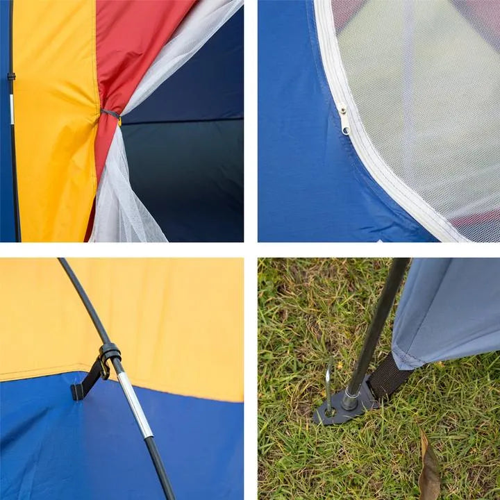 Camping Tent for 8 Person - Waterproof Large Outdoor Tents for Traveling Hiking | Party Tent With Portable Bag