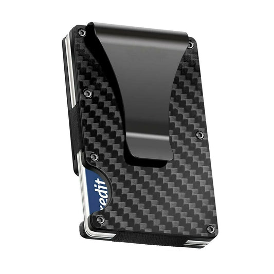 RFID Wallet for Men - Money Clip Card Holder Wallet - Travel Slim Men's Wallets, Card Cases & Money Organizers Gifts for Men