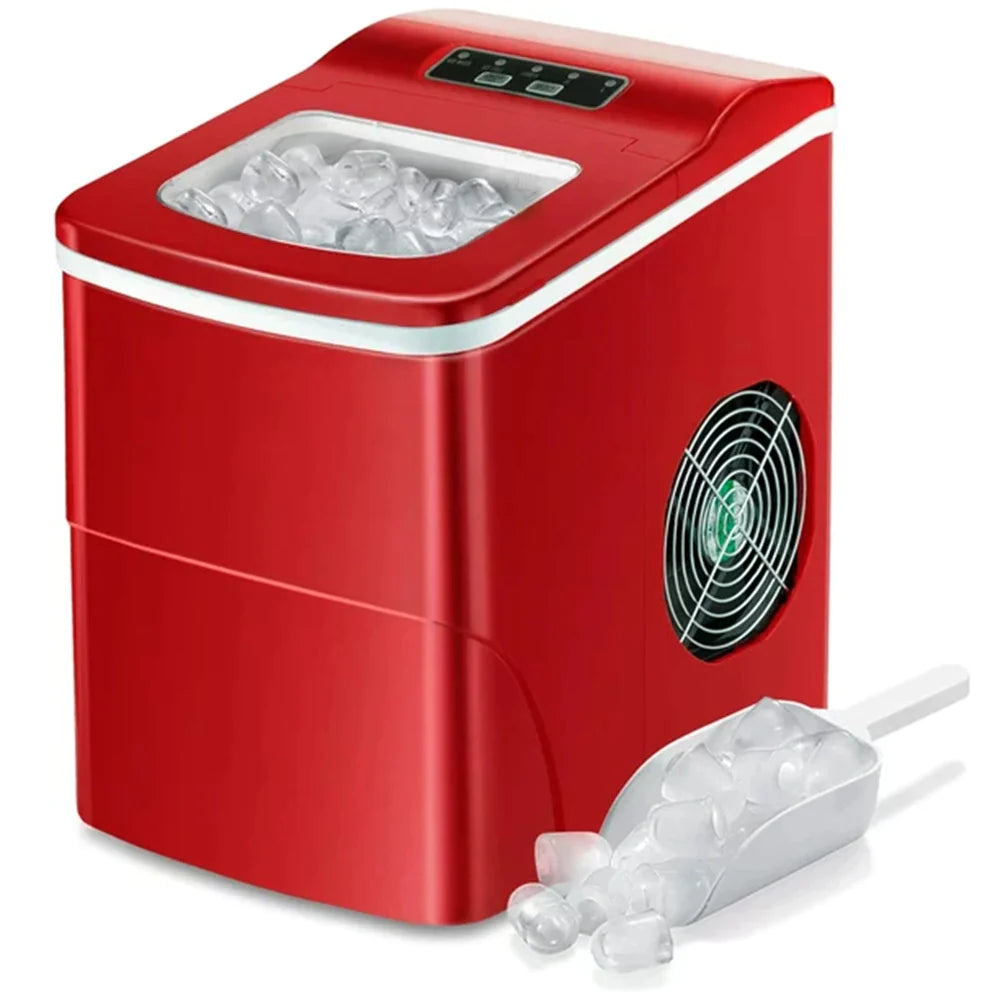 Countertop Ice Maker - Portable Ice Maker & Nugget Ice Machine | Ice Cube Maker 26 Lbs Ice in 24 Hrs