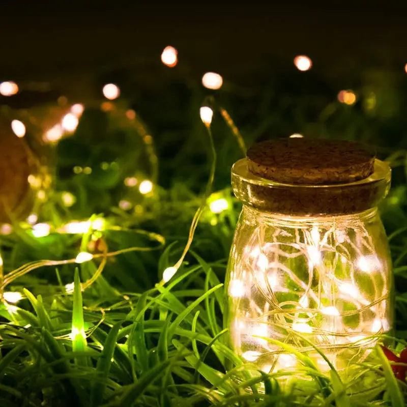 Mini Fiery Lights Battery Operated String Lights & Decorative Lights Room Outdoor Party Christmas 100 Twinkle Lights