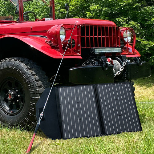 Ultimate Off-Grid Power Solution: Portable Solar Panels for Camping, Trucks & More - From 10W to 120W