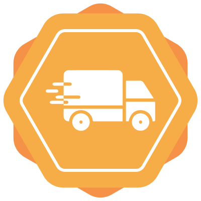 Fast shipping logo