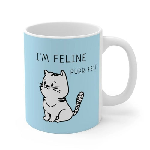 I'm Feline Purr-Fect - Charming Ceramic Mug