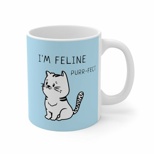 I'm Feline Purr-Fect - Charming Ceramic Mug