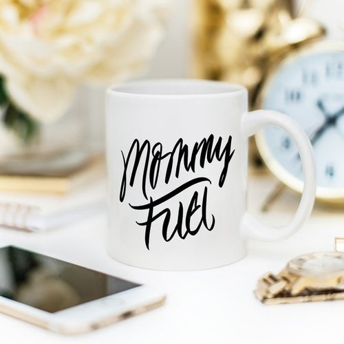 Mommy Fuel - Humorous 11 oz. Ceramic Coffee Mug for Moms
