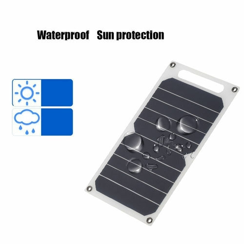 Solar Power Pad: Ultra-Slim, Ultra-Efficient Solar Charger with Suction Cups