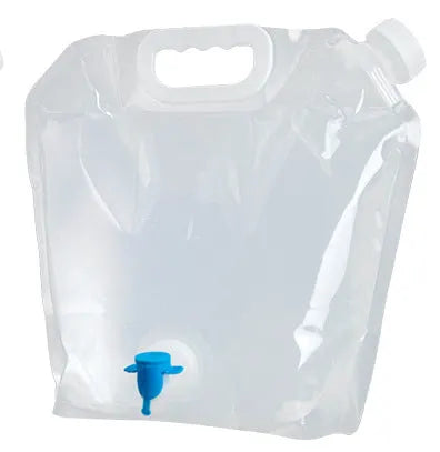 Camping Water Container Travel Foldable Clear Storage Portable Water PVC Plastic Refillable Drinking Water Tank