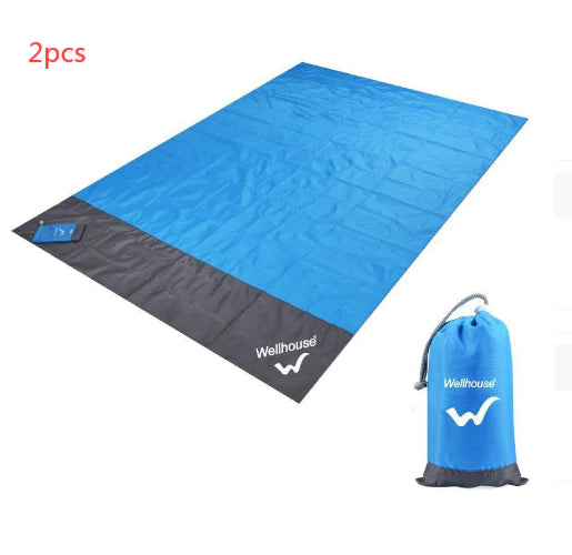 Waterproof Sleeping Matts for Camping Mat - Folding Picnic Blanket for Outdoors, Floor, Tent, Yoga Beach Sand Summer