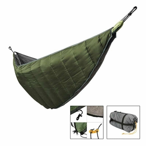 Camping Hammock - Durable Waterproof Swing Portable Hammock - Folding Hammocks for Outside Travel Nylon Hammock