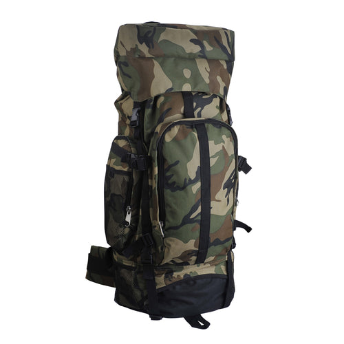 Travel Backpack - Waterproof Hiking & Camping Backpack - Large Lightweight Heavy Duty Outdoor Camouflage 30" Day Pack