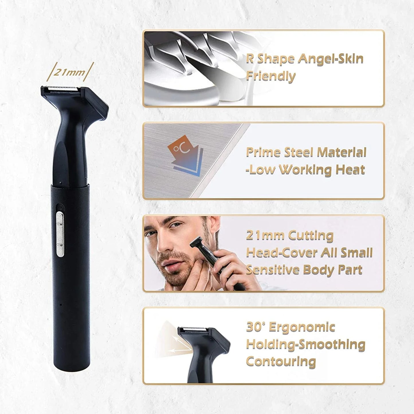 Ear and Nose Hair Trimmer for Men & Women - Men's Grooming Electric Razor Hair Clippers & Eyebrow Hair Trimmer Women