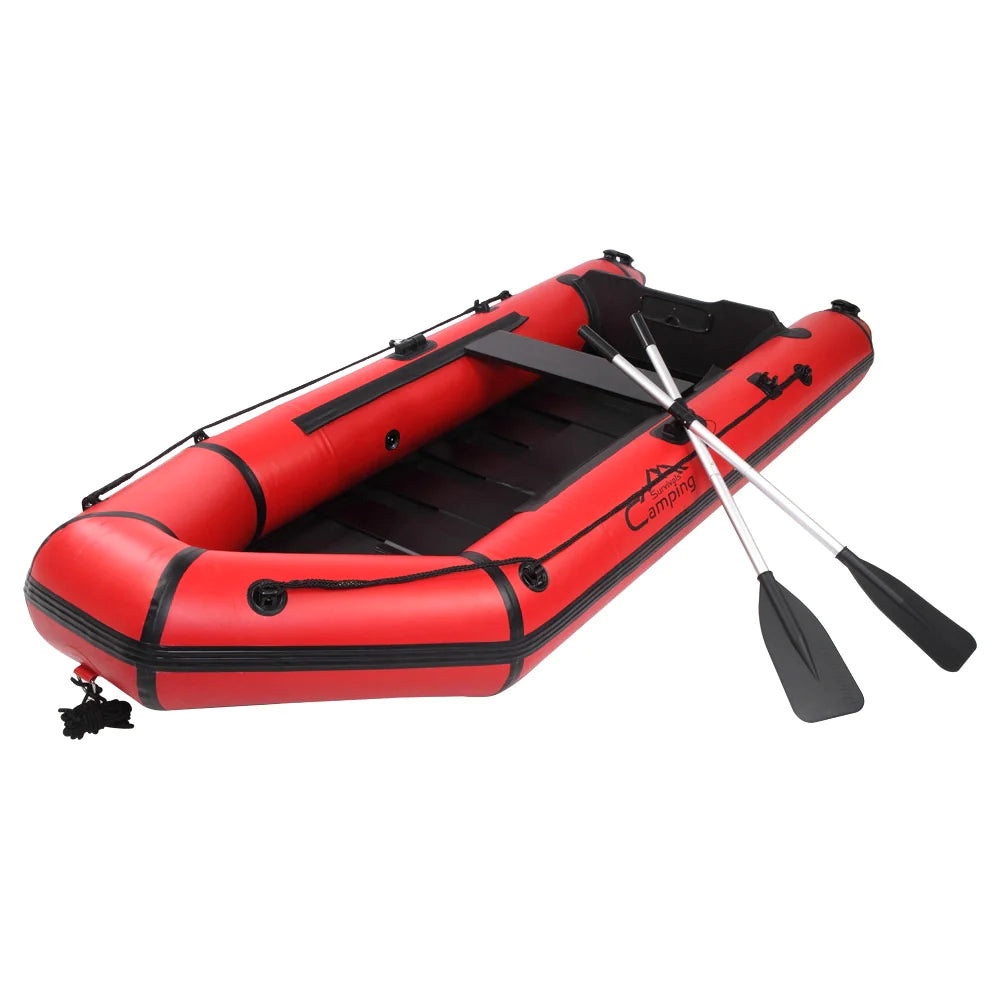 Inflatable Boat Fishing Kayaks for Adults - 7.5ft PVC 2 Person Kayak Boat Off YJ Rafts Boat Accessories for Camping Survivals