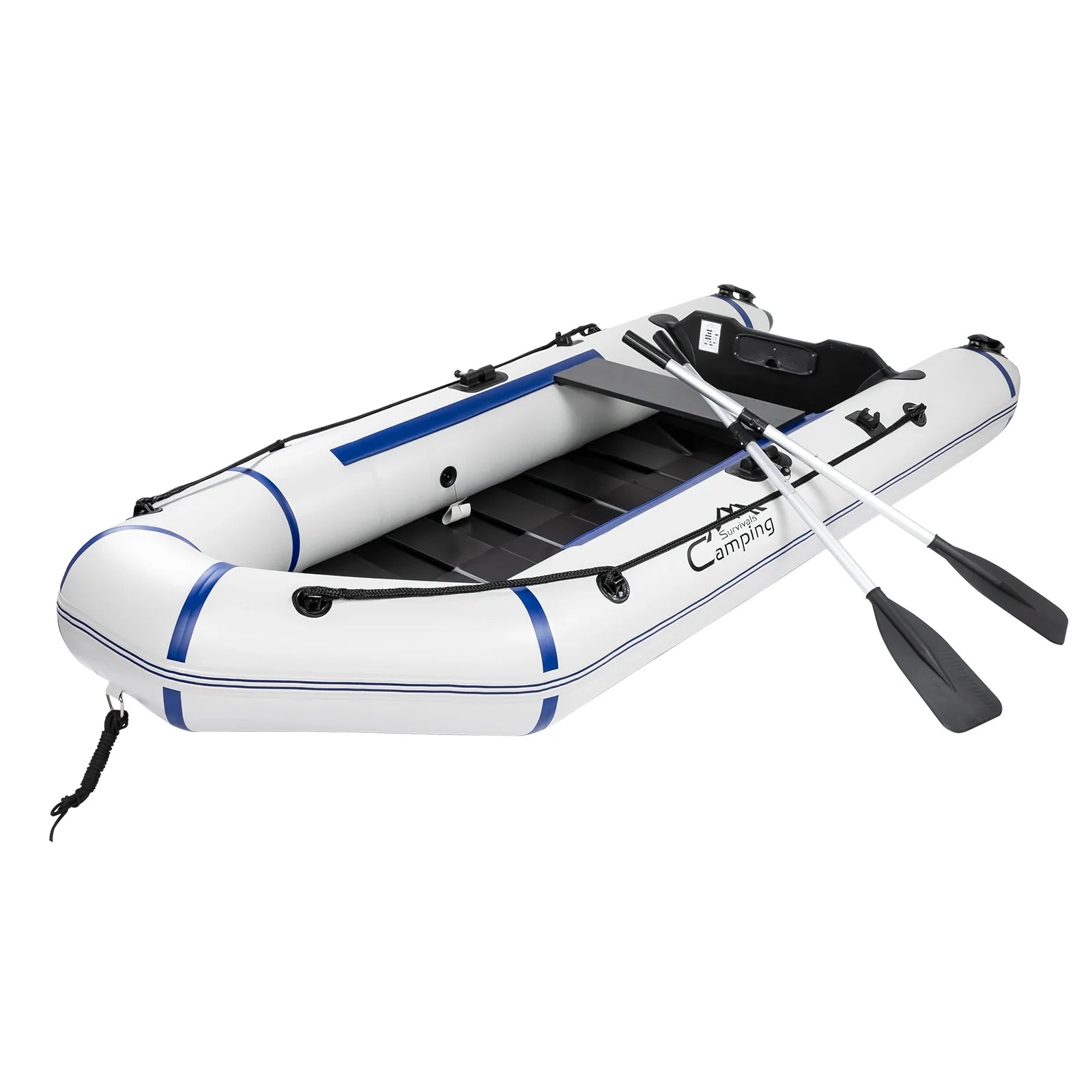 Inflatable Boat Fishing Kayaks for Adults - 7.5ft PVC 2 Person Kayak Boat Off YJ Rafts Boat Accessories for Camping Survivals